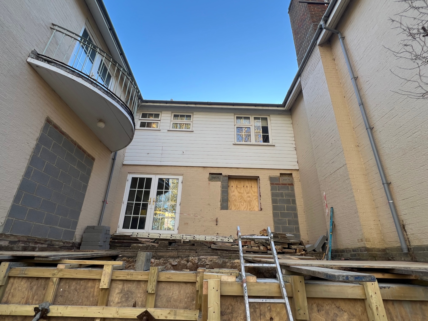 Residential Steel Frame Package, Sevenoaks, Kent — structural steelwork by AFE Steel in Sevenoaks, Kent