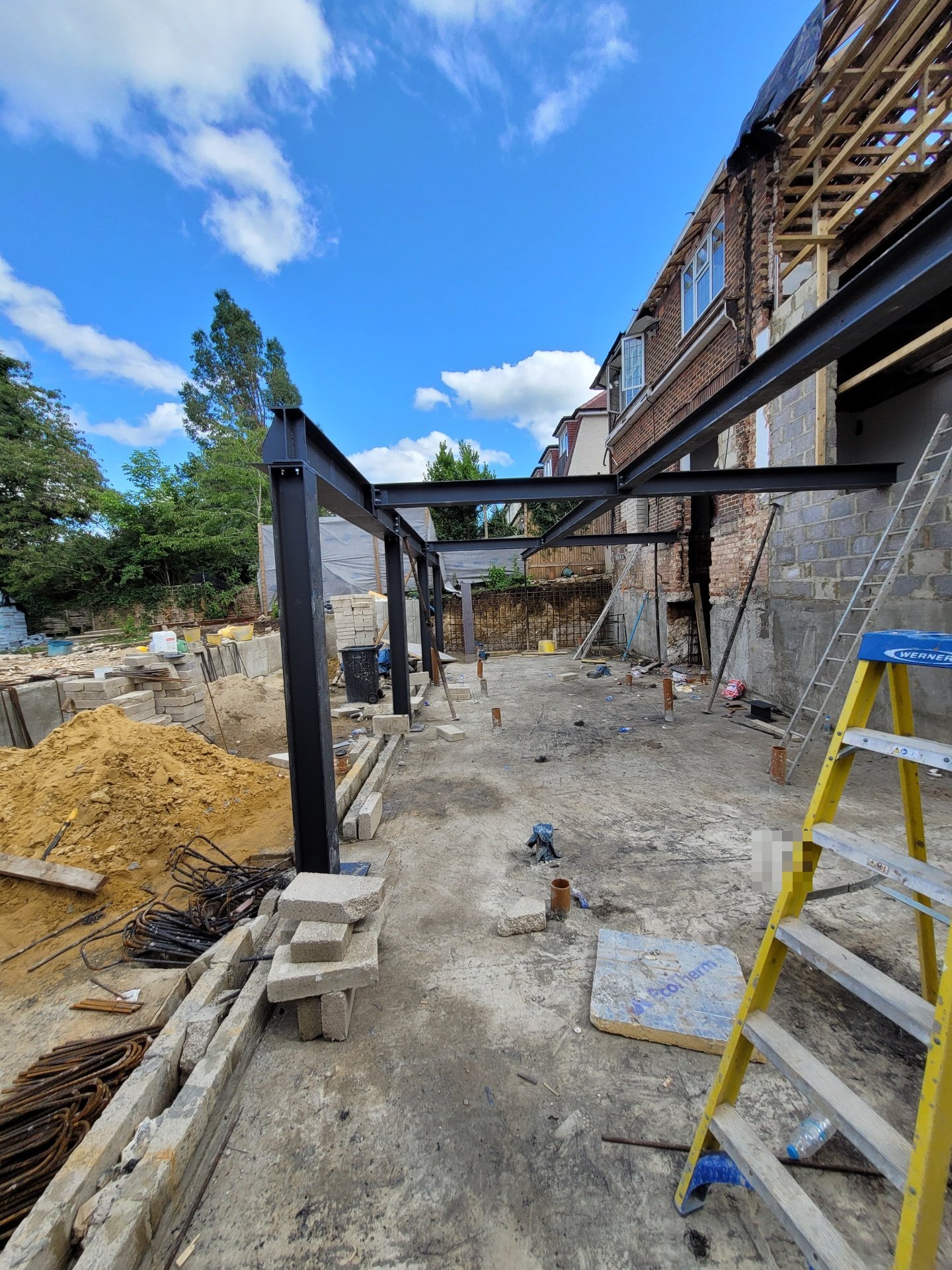 Steel Frame Installation by AFE Steel — structural steelwork contractor in London and the South East